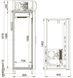 Холодильна шафа Polair DM114Sd-S (версія 2.0) з канапе (двері купе)