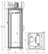 Морозильна шафа Polair DB105-S (двері скло)