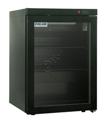 Холодильный шкаф Polair DM102 -BRAVO в черном цвете с замком